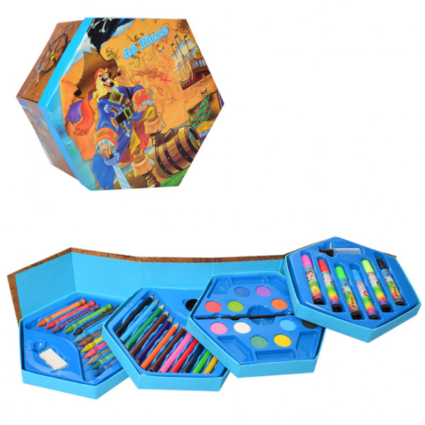 Дитячий набір для малювання MK 3223, 4 яруси