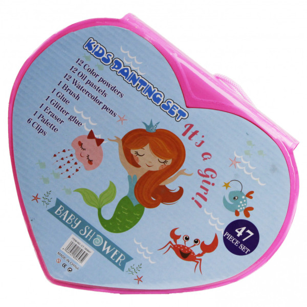 Детский набор для творчества и рисования MK 3918-3 с красками