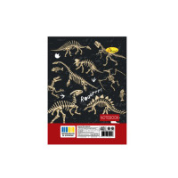 Блокнот А6 АП-1710-10, 40 листов, пружина сбоку(АП-1710-10)