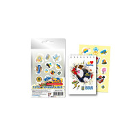 Патріотичний набір 2 в 1 Б7-Г-50-4 блокнот з наліпками (Б7-Г-50-4)