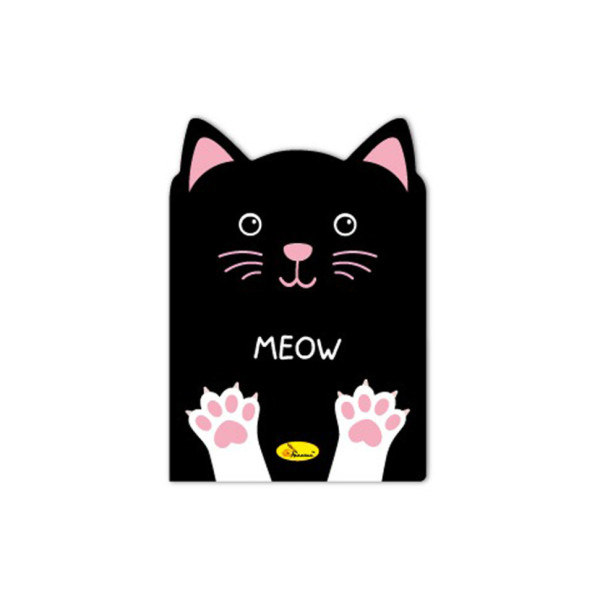 Дитячий блокнот з вушками "Meow" АП-1803-02, 24 сторінки (АП-1803-02)