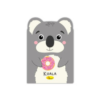 Дитячий блокнот з вушками "Koala" АП-1803-06, 24 сторінки (АП-1803-06)