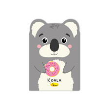 Дитячий блокнот з вушками "Koala" АП-1803-06, 24 сторінки (АП-1803-06)