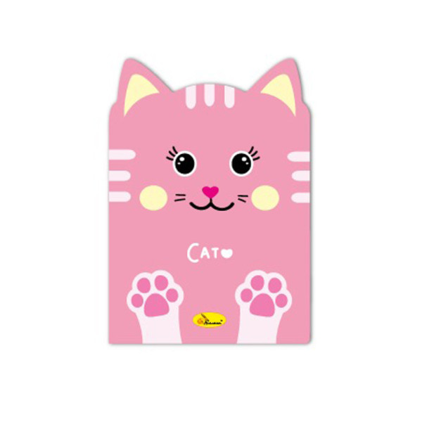 Дитячий блокнот з вушками "Cat" АП-1803-08, 24 сторінки (АП-1803-08)