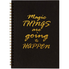 Скетчбук з чорними аркушами "Магія" А5 13101-B-KR 50 аркушів (13101-B-KR)