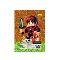 Блокнот А6 АП-1710-8, 40 аркушів, пружина збоку (АП-1710-8)