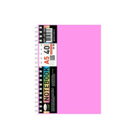 Блокнот А5 АП-1503(Pink) 40 аркушів, пружина збоку (АП-1503(Pink))