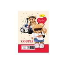 Блокнот А6 АП-1710-7, 40 листов, пружина сбоку(АП-1710-7)