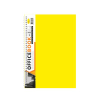 Блокнот А4 АП-1502, 80 листів, пружина збоку Жовтий (АП-1502(Yellow))