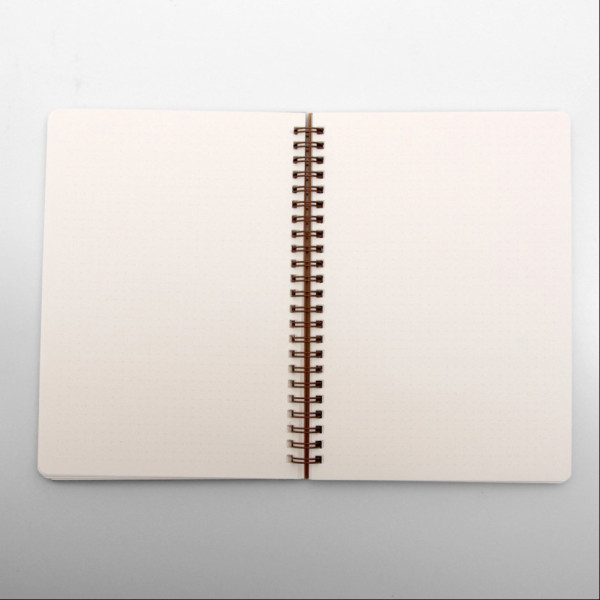 Блокнот "Доге" еко крафт-картон 11123-Т-KR формат А5 на пружині (11123-Т-KR)