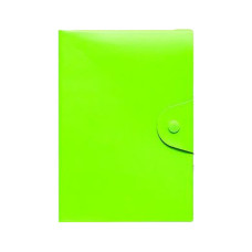 Блокнот А5 на кнопке 5902-3X клетка 80 листов 14х21 см Зеленый(5902-3X(Green))