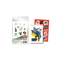 Патриотический набор 2 в 1 Б7-Г-50-6 блокнот с наклейками(Б7-Г-50-6)