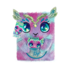 Большой пушистый блокнот 2 в 1 Лилия Nebulous Stars 12522 миниблокнот на спирали(12522)