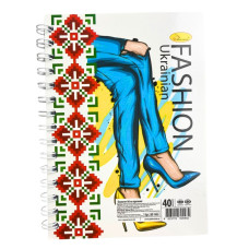 Блокнот А6 "Патриотический" АП-1903-2, 40 листов, пружина сбоку(АП-1903-2)