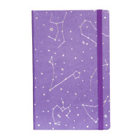 Міні планер "Зоряне небо" 22302-KR перероблений замінник шкіри еко, 130х210 мм (22302-KR)