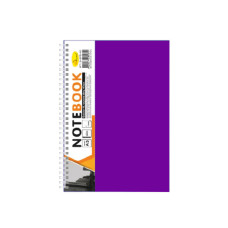 Блокнот А5 Б-БП5-90, 90 листов, 2 раздела Фиолетовый(Б-БП5-90(Violet))