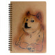 Блокнот "Доге" еко крафт-картон 11123-Т-KR формат А5 на пружині (11123-Т-KR)