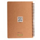 Блокнот "Доге" еко крафт-картон 11123-Т-KR формат А5 на пружині (11123-Т-KR)