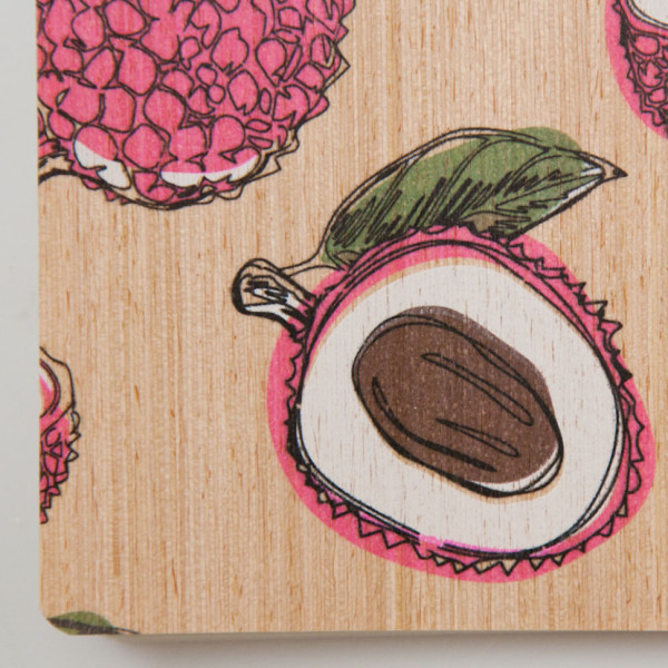 Блокнот "Лічі" із модифікованої деревини 12201-KR формат А5 на пружині (12201-KR)