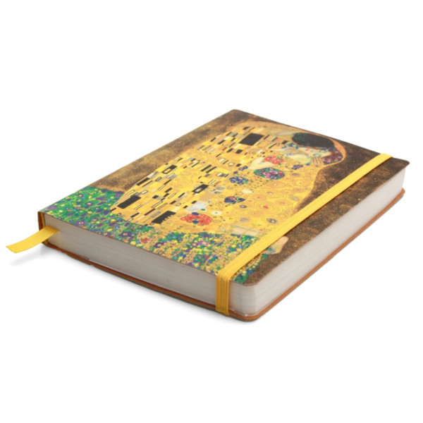 Щоденник-мотиватор недатований Густав Клімт "Поцілунок" 21201-KR у книжковій палітурці (21201-KR)