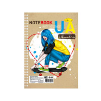 Блокнот "My home UA-1" А5 АП-1901-5, 40 страниц, пружина сбоку(АП-1901-5)