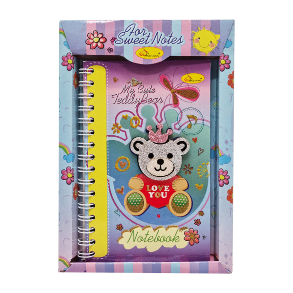 Блокнот дитячий "Ведмідь" БД-Кб-48-4, 48 аркушів