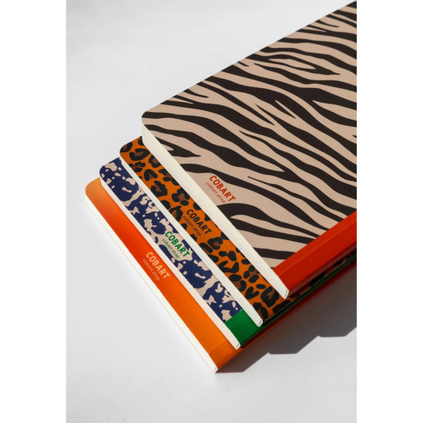 Блокнот "Confident" СS-NB-002 у крапочку, зебра, формат А5, 144 аркуша (СS-NB-002)