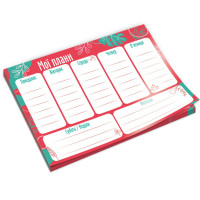 Планер тижневий VT9212-01, 20х14,3 см, 54 аркуші, українська (VT9212-01)