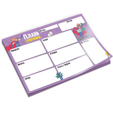 Планер тижневий VT9212-03, 20х14,3 см, 54 аркуші, українська (VT9212-03)