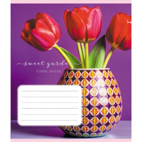 Тетрадь ученическая "Ваза" 036-570304K-4 в клеточку, 36 листов(036-570304K-4)