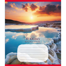 Тетрадь ученическая "Невероятно красивая природа" 024-560107L-1 в линию, 24 листа (024-560107L-1)