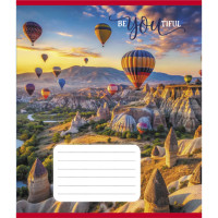 Зошит учнівський "Краса природи" 012-500301K-1 в клітинку, 12 аркушів (959050) (012-500301K-1)