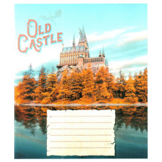 Зошит загальний "Старі замки" 048-600179L-1 у лінію, 48 аркушів (959060) (048-600179L-1)