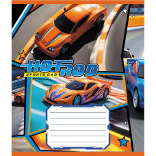 Зошит учнівський "Супертрак" 018-530353K-2 в клітинку, 18 аркушів (018-530353K-2)