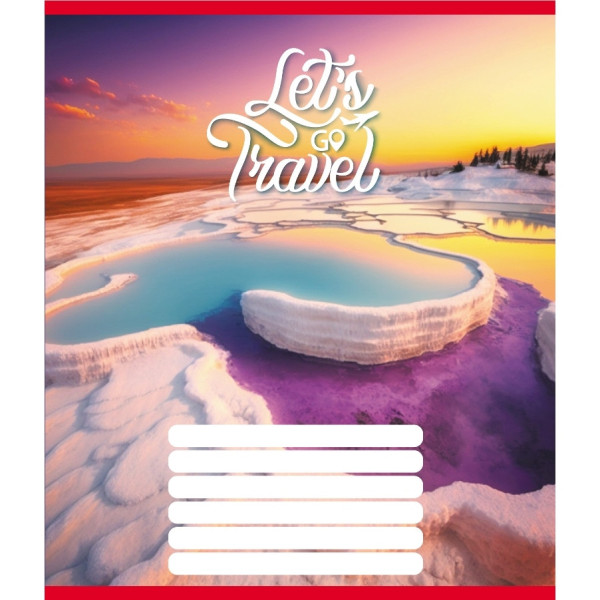 Зошит учнівський "У подорож" 024-550276K-1 в клітинку, 24 аркуші (024-550276K-1)