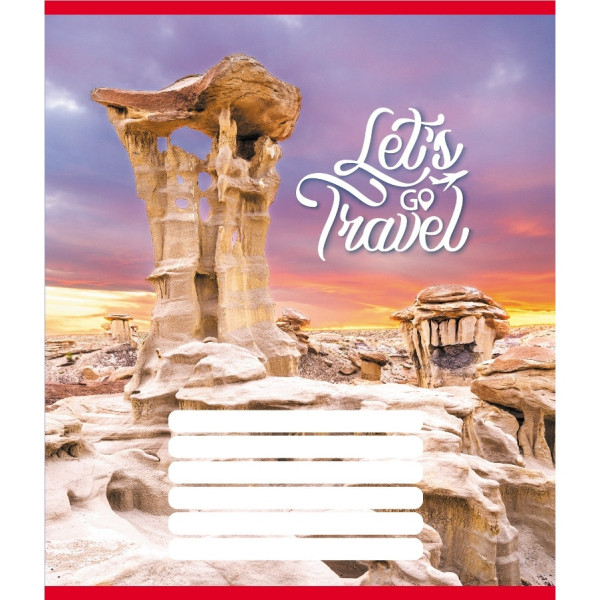 Зошит учнівський "У подорож" 024-550276K-5 в клітинку, 24 аркуші (024-550276K-5)