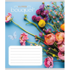 Зошит учнівський "Букет" 024-550337K-1 в клітинку, 24 аркуші (024-550337K-1)