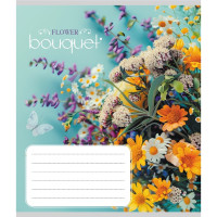 Зошит учнівський "Букет" 024-550337K-3 в клітинку, 24 аркуші (024-550337K-3)