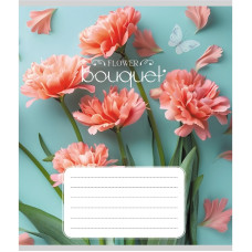 Зошит учнівський "Букет" 024-550337K-5 в клітинку, 24 аркуші (024-550337K-5)