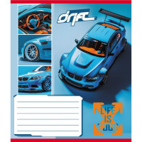 Зошит учнівський "Дріфт" 024-550368K-1 в клітинку, 24 аркуші (024-550368K-1)