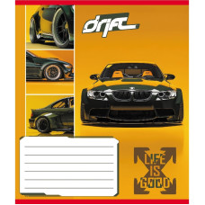 Зошит учнівський "Дріфт" 024-550368K-4 в клітинку, 24 аркуші (024-550368K-4)