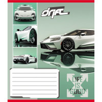 Зошит учнівський "Дріфт" 024-550368K-5 в клітинку, 24 аркуші (024-550368K-5)