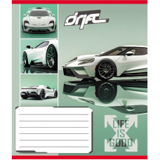 Зошит учнівський "Дріфт" 024-550368K-5 в клітинку, 24 аркуші (024-550368K-5)