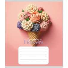 Зошит учнівський "Квілінг" 024-550375K-2 в клітинку, 24 аркуші (024-550375K-2)