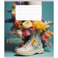 Зошит учнівський "Квілінг" 024-550375K-4 в клітинку, 24 аркуші (024-550375K-4)