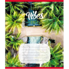 Зошит учнівський "Вайб" 024-550429K-1 в клітинку, 24 аркуші (024-550429K-1)