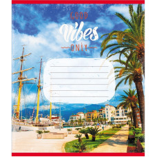 Зошит учнівський "Вайб" 024-550429K-3 в клітинку, 24 аркуші (024-550429K-3)