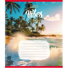 Зошит учнівський "Вайб" 024-550429K-5 в клітинку, 24 аркуші (024-550429K-5)