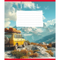 Зошит учнівський "Подорож на авто" 036-570083K-2 в клітинку, 36 аркушів (036-570083K-2)