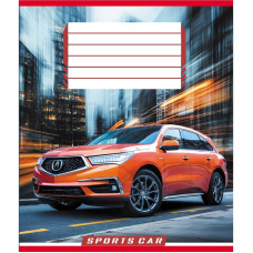 Зошит учнівський "На швидкості світла" 036-570250K-2 в клітинку, 36 аркушів (036-570250K-2)